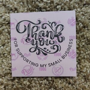 50‎ Thank You Card Inserts